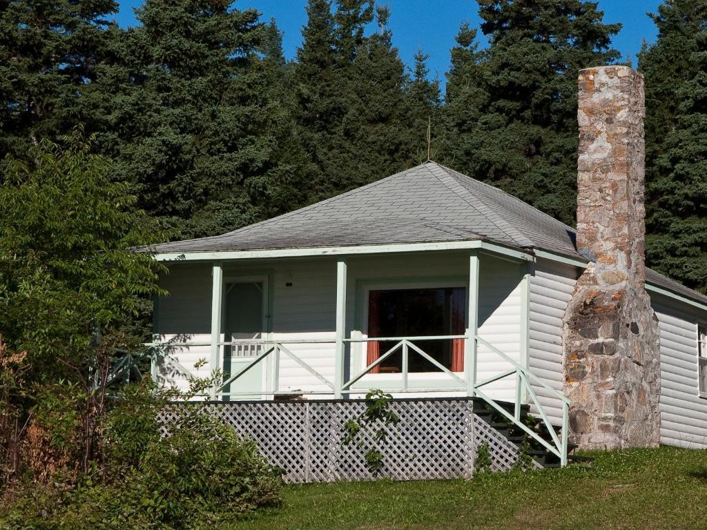 Au Pic De L'Aurore Motel-Chalets Percé Zimmer foto