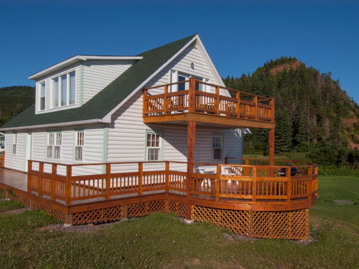 Au Pic De L'Aurore Motel-Chalets Percé Zimmer foto