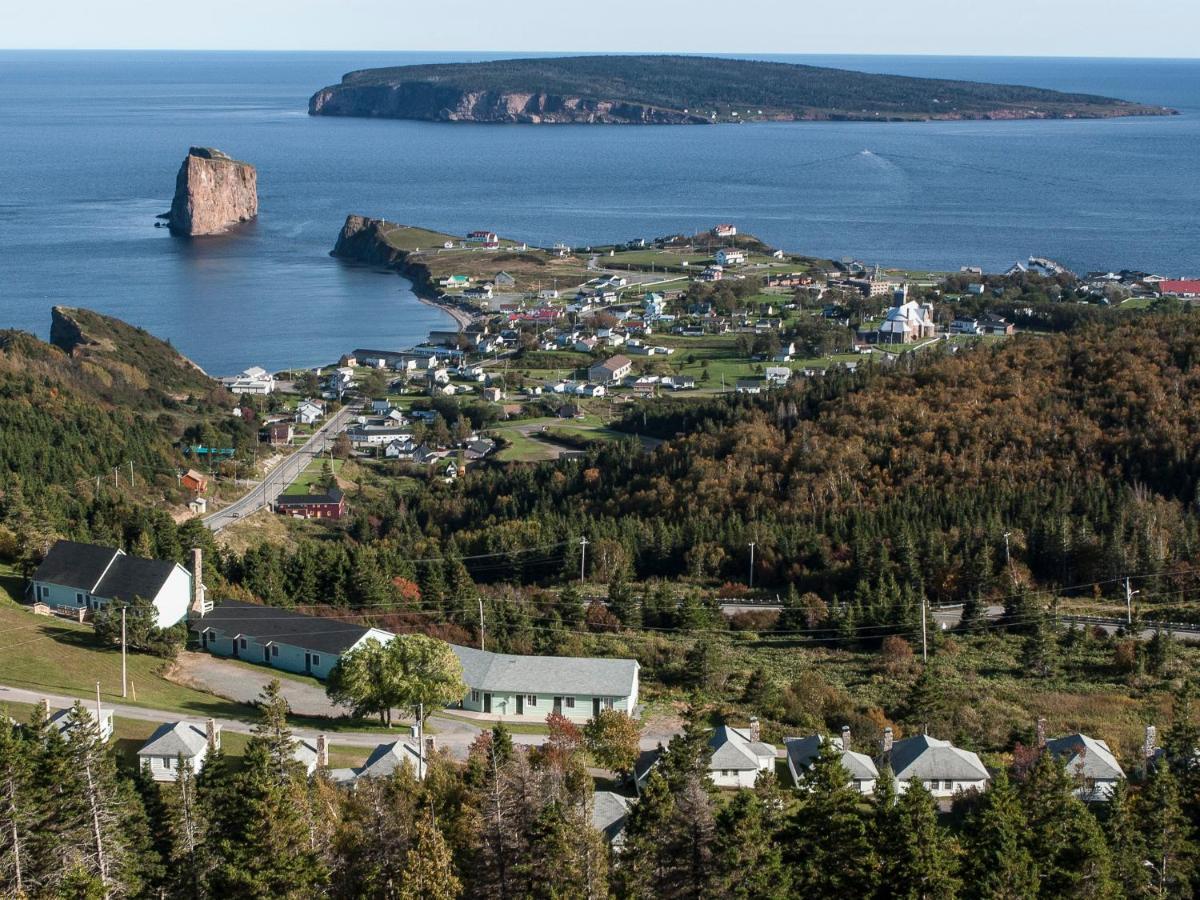 Au Pic De L'Aurore Motel-Chalets Percé Exterior foto